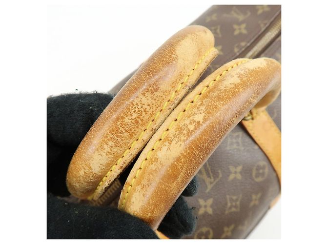 Louis Vuitton Monogram Keep All 55 Boston Bag Hand Bag Brown M41424 - vista 6