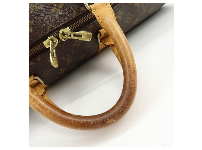 Louis Vuitton Monogram Keep All 55 Boston Bag Hand Bag Brown M41424 - vista 8