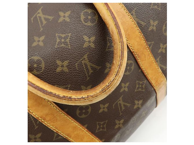 Louis Vuitton Monogram Keep All 55 Boston Bag Hand Bag Brown M41424 - vista 9