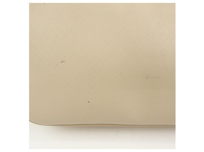 Salvatore Ferragamo Borsa a tracolla e borsa a mano Ferragamo Gancini in pelle con catena, Light Beige - vista 17