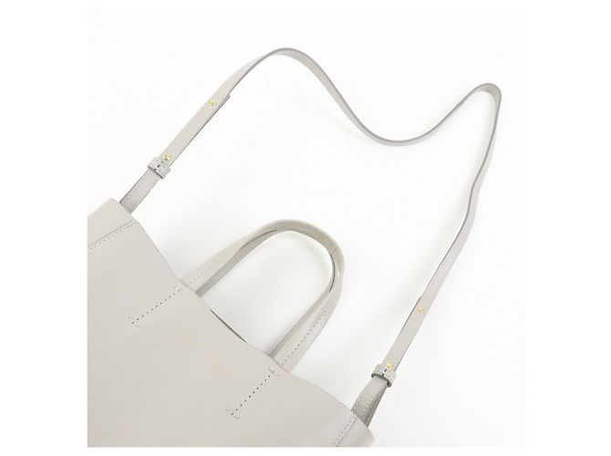 Céline Celine Small Vertical Cabas Piccola Borsa a Mano 2Way in Pelle Borsa a Tracolla - vista 6
