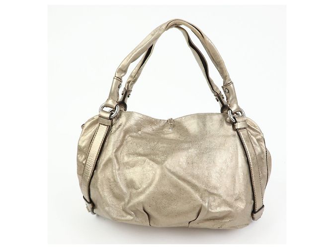 Céline Borsa a tracolla Celine Bittersweet in pelle, borsa a mano, borsa hobo, oro - vista 2