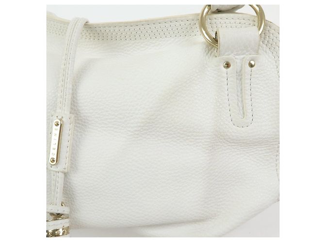 Céline Borsa a tracolla Celine Bittersweet in pelle, borsa a mano, borsa hobo, White - vista 16