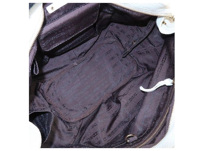 Céline Borsa a tracolla Celine Bittersweet in pelle, borsa a mano, borsa hobo, White - vista 20