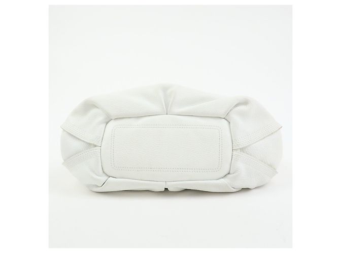 Céline Borsa a tracolla Celine Bittersweet in pelle, borsa a mano, borsa hobo, White - vista 5