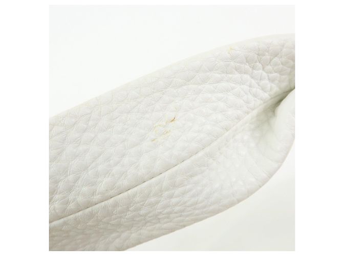 Céline Borsa a tracolla Celine Bittersweet in pelle, borsa a mano, borsa hobo, White - vista 7