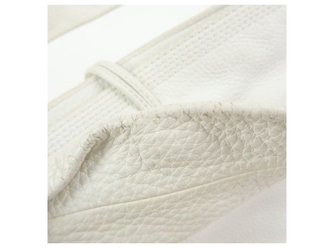Céline Borsa a tracolla Celine Bittersweet in pelle, borsa a mano, borsa hobo, White - vista 8