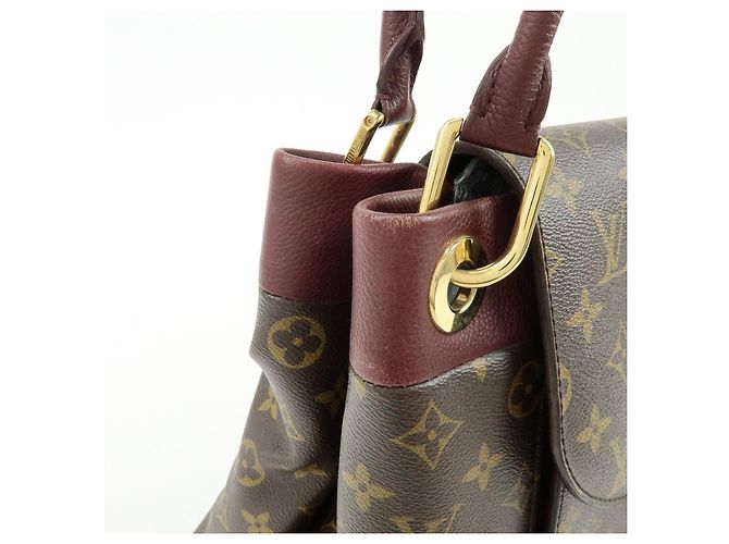 Louis Vuitton Monogram Olympe Canvas Hand Bag Shoulder Bag Brown M40579 - vista 14