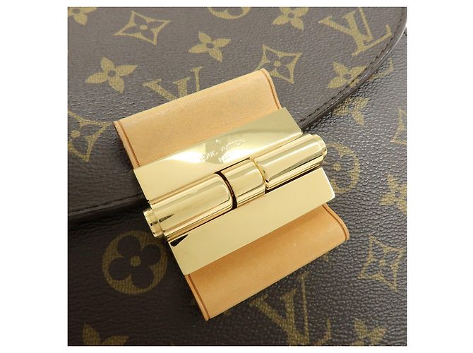 Louis Vuitton Monogram Olympe Canvas Hand Bag Shoulder Bag Brown M40579 - vista 15