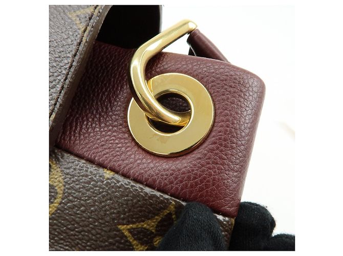 Louis Vuitton Monogram Olympe Canvas Hand Bag Shoulder Bag Brown M40579 - vista 18
