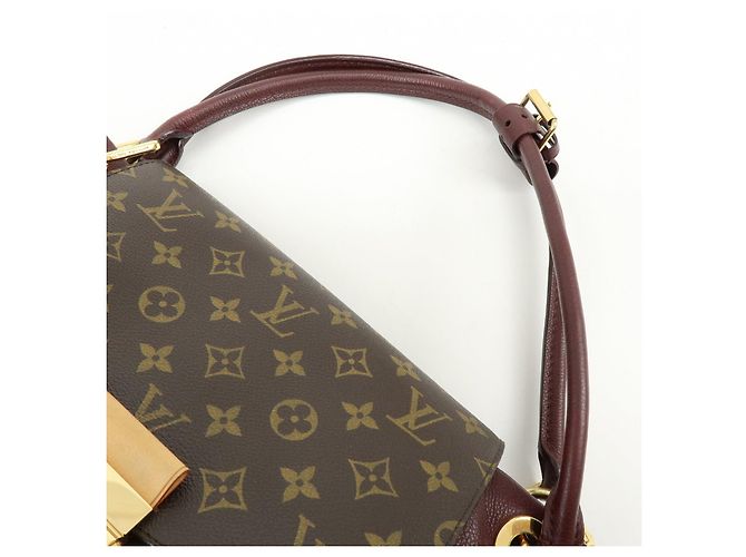Louis Vuitton Monogram Olympe Canvas Hand Bag Shoulder Bag Brown M40579 - vista 6