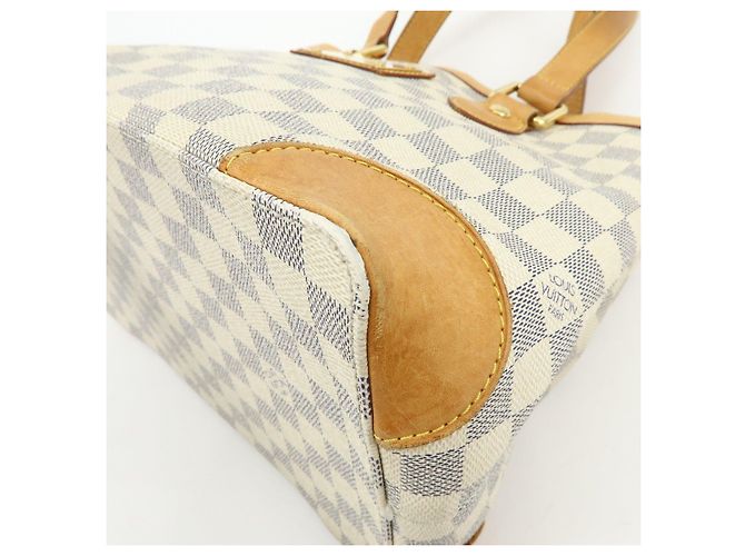 Borsa Louis Vuitton Damier Azur Hampstead PM Ivory N51207 - vista 10