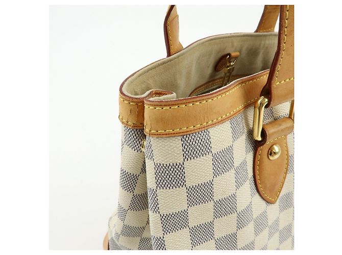 Borsa Louis Vuitton Damier Azur Hampstead PM Ivory N51207 - vista 14