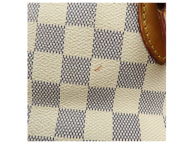 Borsa Louis Vuitton Damier Azur Hampstead PM Ivory N51207 - vista 15