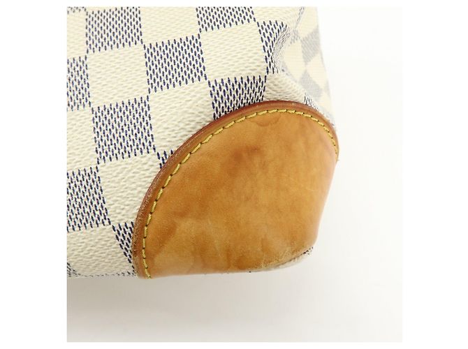 Borsa Louis Vuitton Damier Azur Hampstead PM Ivory N51207 - vista 17