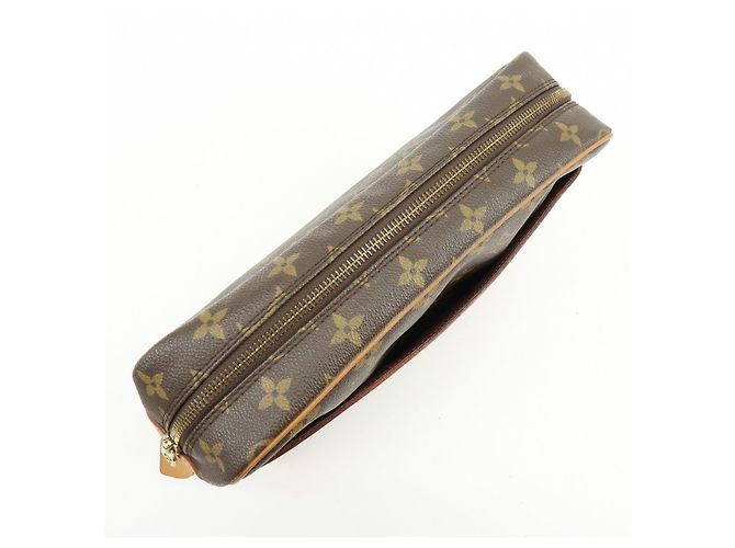 Louis Vuitton Monogram Compiegne 28 Pouch Clutch Bag Brown M51845 - vista 12