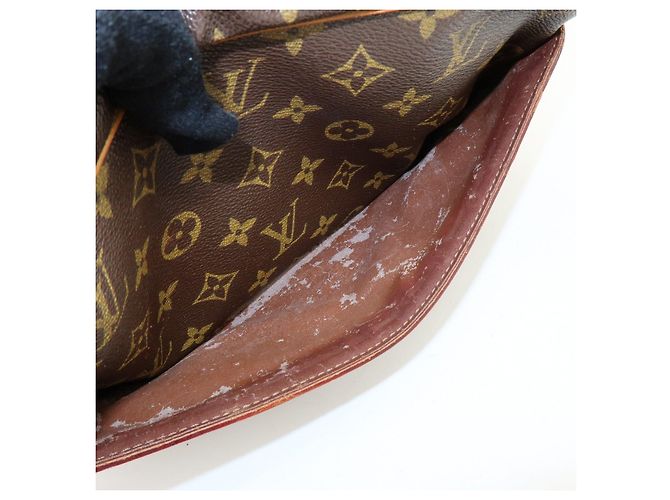 Louis Vuitton Monogram Compiegne 28 Pouch Clutch Bag Brown M51845 - vista 14