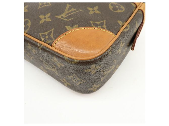 Louis Vuitton Monogram Compiegne 28 Pouch Clutch Bag Brown M51845 - vista 7