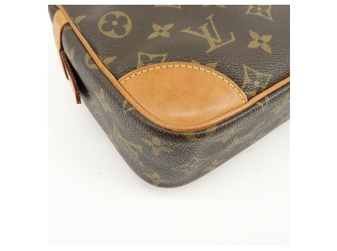 Louis Vuitton Monogram Compiegne 28 Pouch Clutch Bag Brown M51845 - vista 8