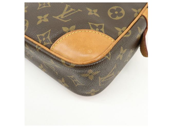 Louis Vuitton Monogram Compiegne 28 Pouch Clutch Bag Brown M51845 - vista 9