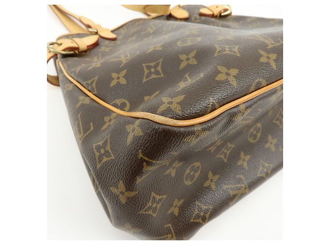 Borsa Tote Verticale Louis Vuitton Monogram Batignolles Brown M51153 - vista 10