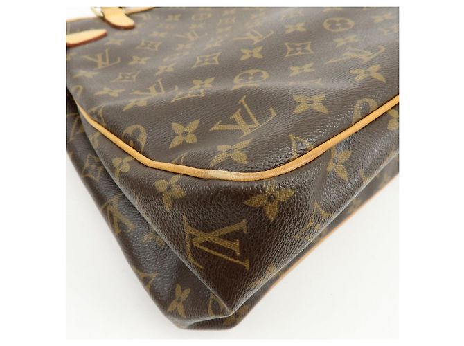 Borsa Tote Verticale Louis Vuitton Monogram Batignolles Brown M51153 - vista 12
