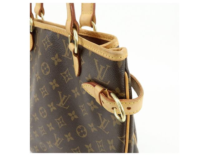 Borsa Tote Verticale Louis Vuitton Monogram Batignolles Brown M51153 - vista 14
