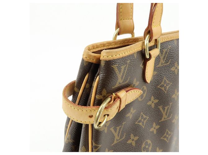 Borsa Tote Verticale Louis Vuitton Monogram Batignolles Brown M51153 - vista 15