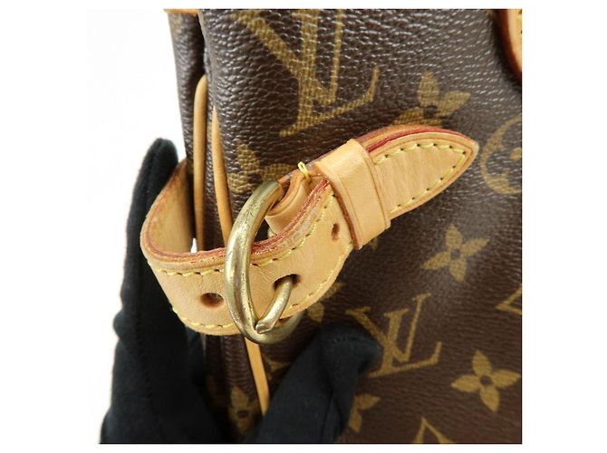 Borsa Tote Verticale Louis Vuitton Monogram Batignolles Brown M51153 - vista 16