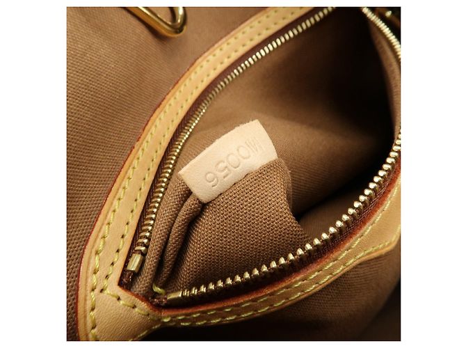 Borsa Tote Verticale Louis Vuitton Monogram Batignolles Brown M51153 - vista 22