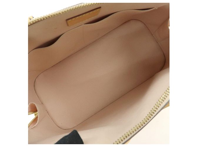 Borsa a mano Louis Vuitton Monogram Vernis Alma PM Rose Florentins M91614 - vista 20