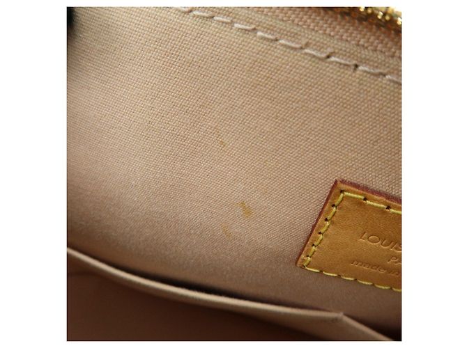 Borsa a mano Louis Vuitton Monogram Vernis Alma PM Rose Florentins M91614 - vista 21