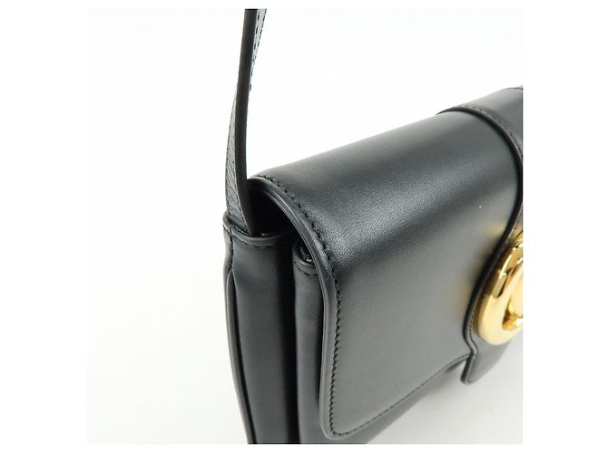 Borsa a spalla e tracolla GUCCI Double G Arli in pelle Nero 550129 - vista 12