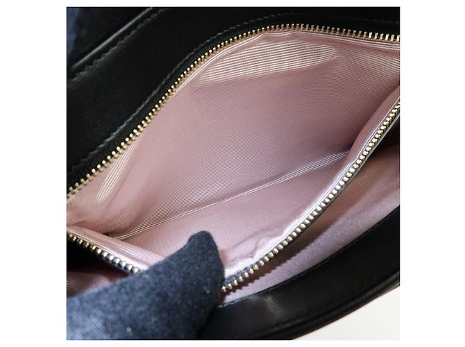 Borsa a spalla e tracolla GUCCI Double G Arli in pelle Nero 550129 - vista 17