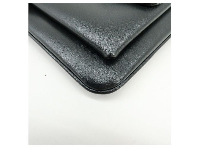 Borsa a spalla e tracolla GUCCI Double G Arli in pelle Nero 550129 - vista 8