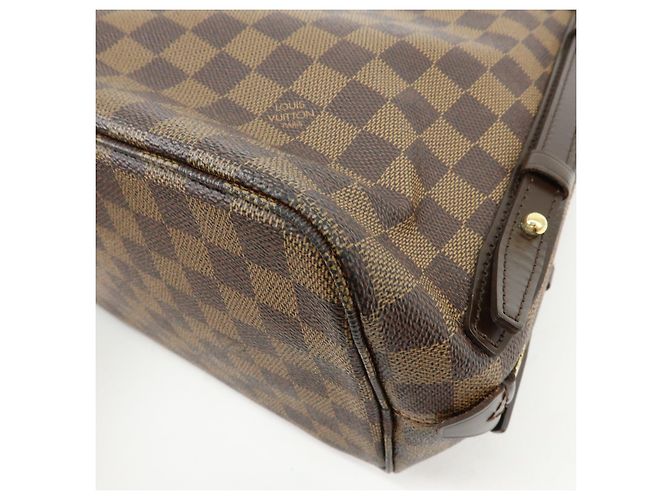 Borsa a tracolla Louis Vuitton Damier Cabas Rivington Canvas Brown N41108 - vista 10