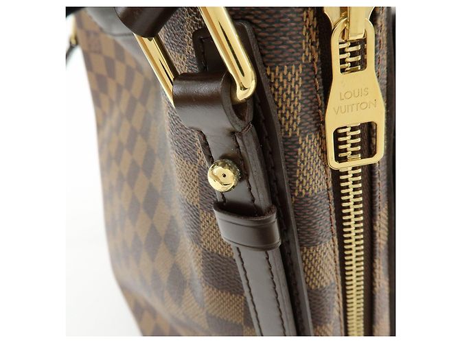 Borsa a tracolla Louis Vuitton Damier Cabas Rivington Canvas Brown N41108 - vista 16
