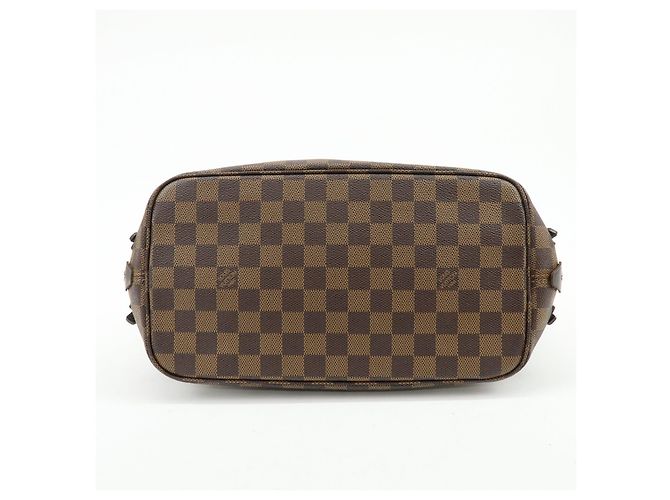 Borsa a tracolla Louis Vuitton Damier Cabas Rivington Canvas Brown N41108 - vista 5