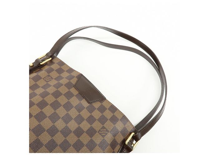 Borsa a tracolla Louis Vuitton Damier Cabas Rivington Canvas Brown N41108 - vista 6