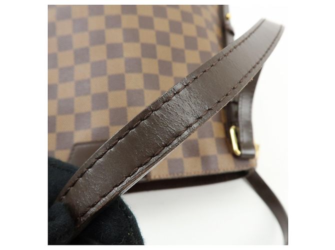 Borsa a tracolla Louis Vuitton Damier Cabas Rivington Canvas Brown N41108 - vista 8