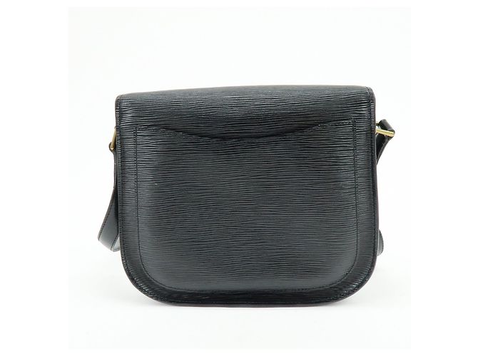 Saint-Cloud Borsa a tracolla Louis Vuitton Epi Saint Cloud Black Noir M52192 - vista 2