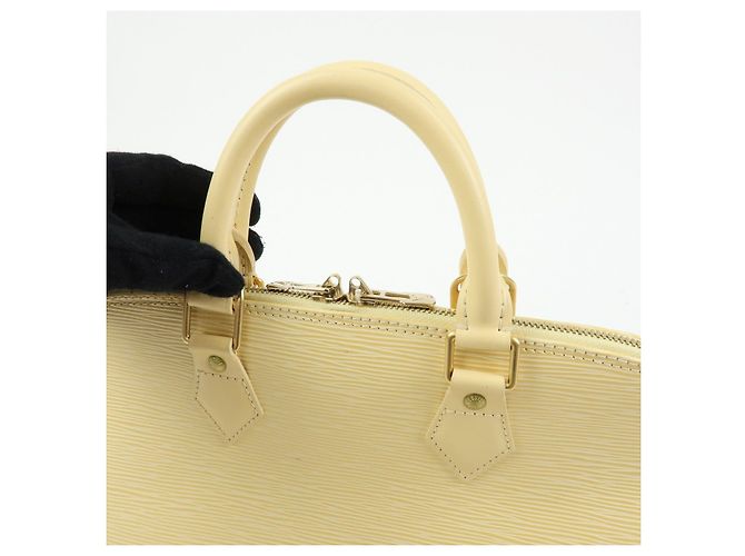 Louis Vuitton Alma Epi Leather Hand Bag Vanilla M5214A - vista 6