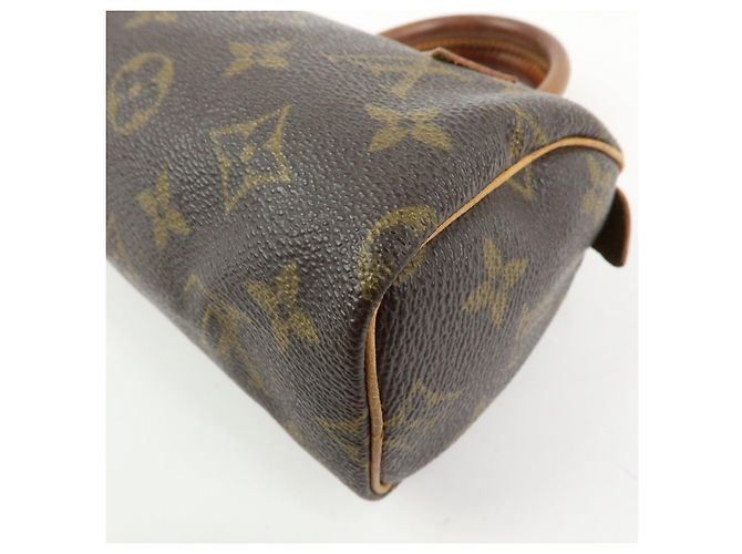 Louis Vuitton Monogram Canvas Mini Speedy Hand Bag & Strap M41534 - vista 15