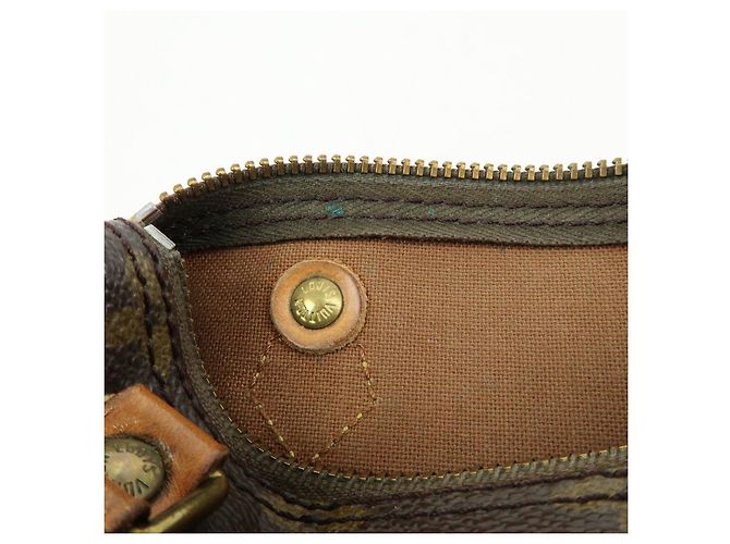 Louis Vuitton Monogram Canvas Mini Speedy Hand Bag & Strap M41534 - vista 22