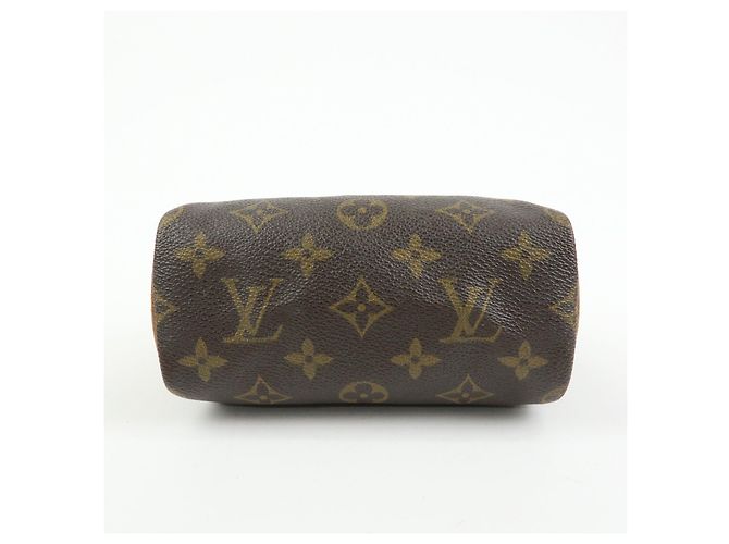 Louis Vuitton Monogram Canvas Mini Speedy Hand Bag & Strap M41534 - vista 5