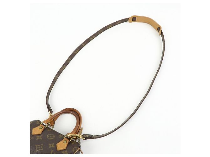 Louis Vuitton Monogram Canvas Mini Speedy Hand Bag & Strap M41534 - vista 6
