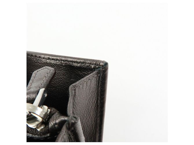 PRADA Logo Nappa Gaufre Leder Flap Bi-fold Long Wallet Bronze 1M1132 - Ansicht 19