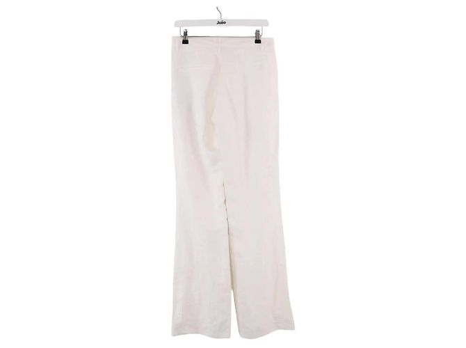 Zadig & Voltaire Pantalones de sastre Pistol de lino blanco - vista 2