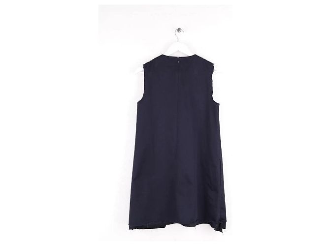 Vestido de algodón azul Miu Miu - vista 3