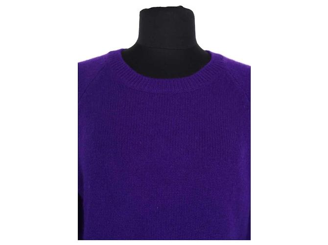 Autre Marque From Future Kaschmir Pullover Lila M - Ansicht 2